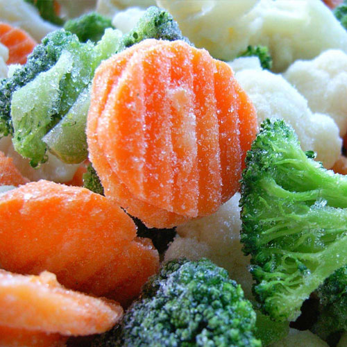 Frozen vegetables